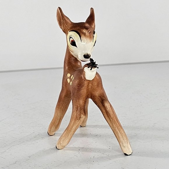 Vintage Goebel Disney Bambi Figurine Bug On Tail *Repaired* - Picture 5 of 7